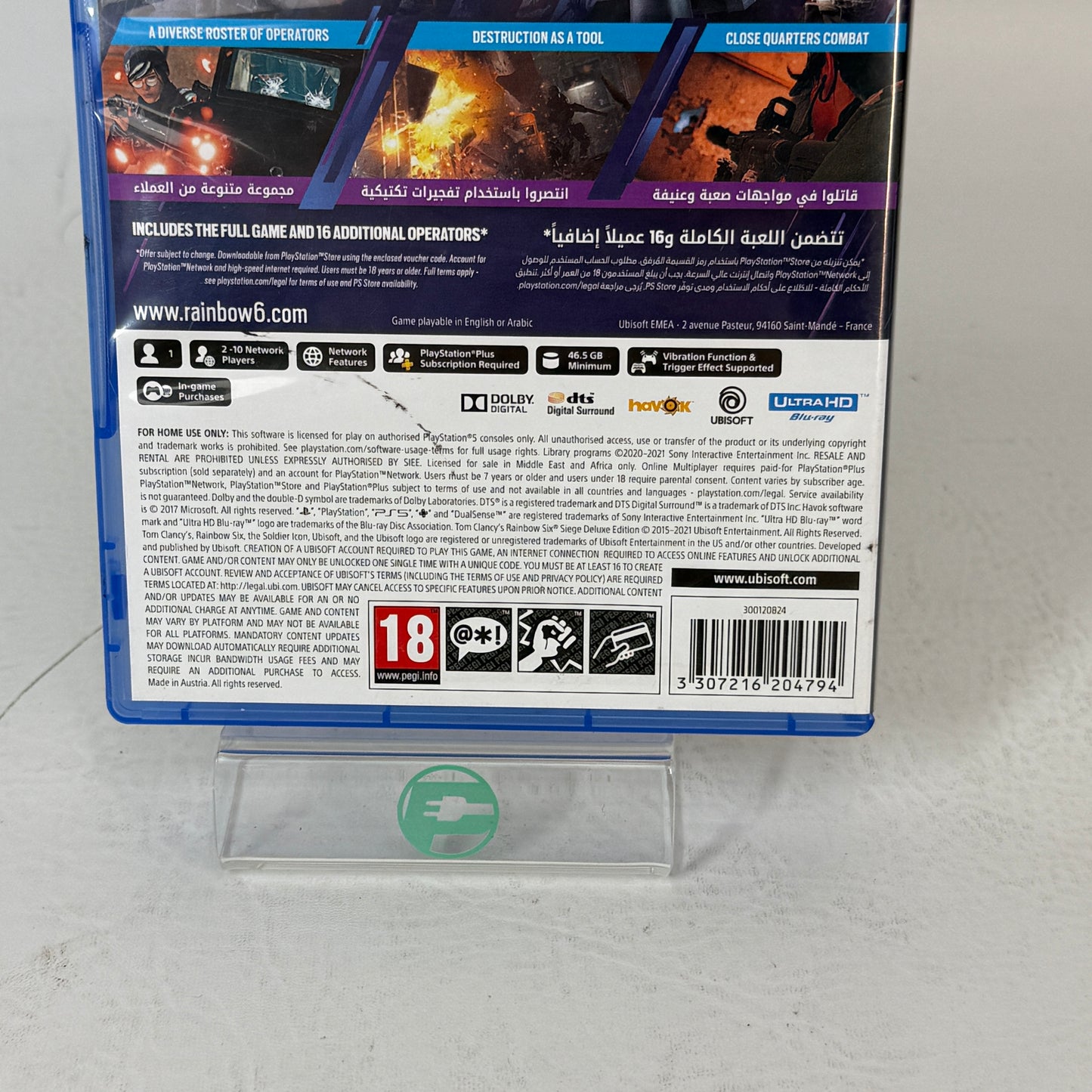 Rainbow Six Siege [Deluxe Edition] (Sony PlayStation 5 PS5, 2021)