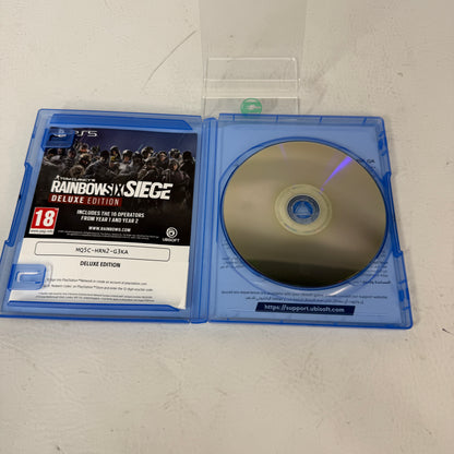 Rainbow Six Siege [Deluxe Edition] (Sony PlayStation 5 PS5, 2021)