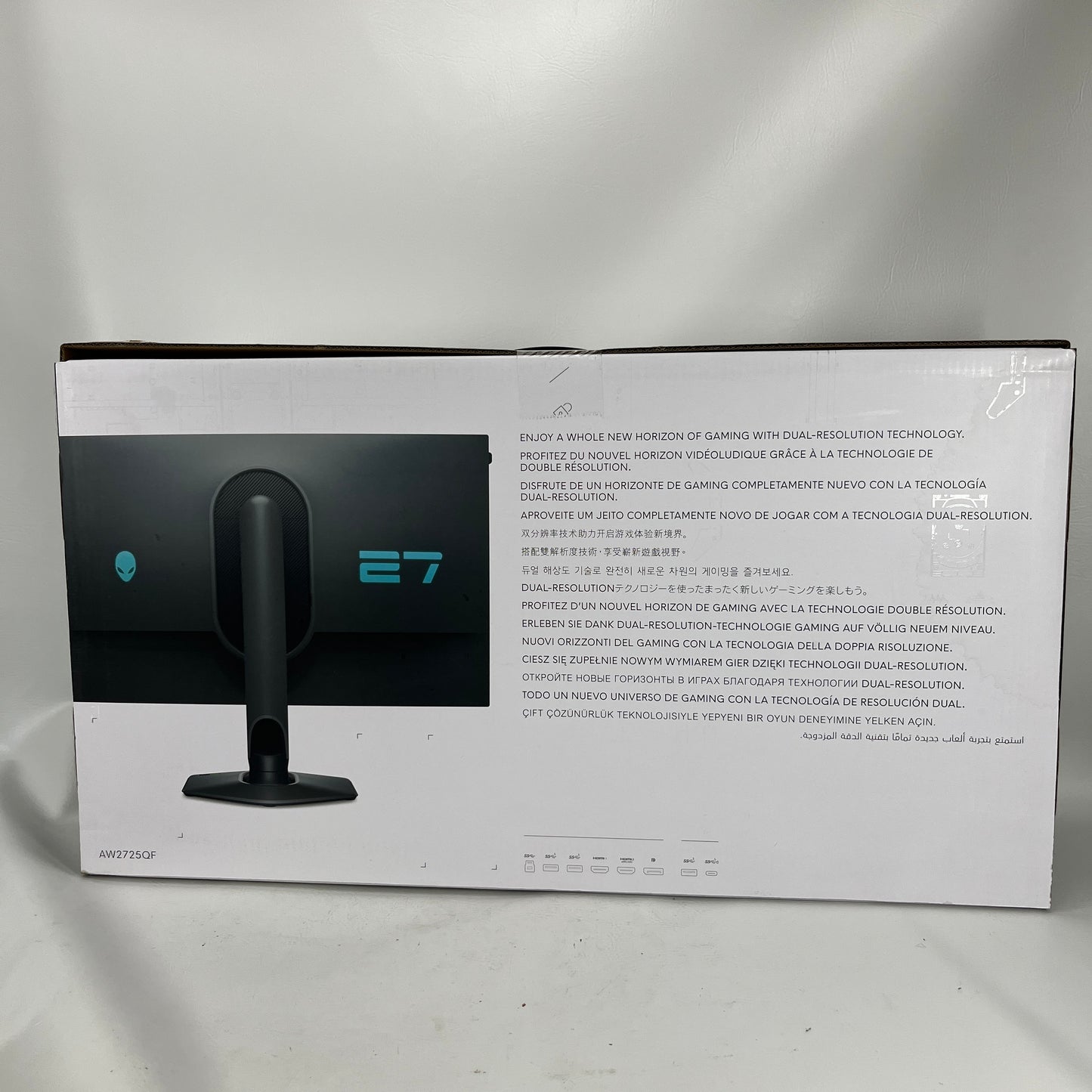 New Alienware AW2725QF 27" Fast IPS 4K 180Hz FHD 360Hz Gaming Monitor