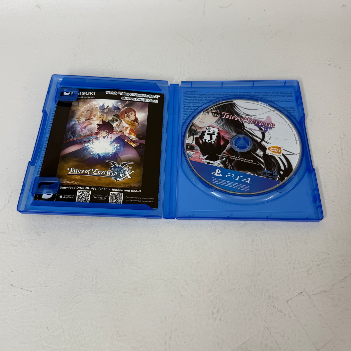 Tales of Berseria (Sony PlayStation 4 PS4, 2017)