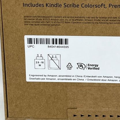 New Amazon Kindle Scribe Colorsoft 11" eBook Reader Black