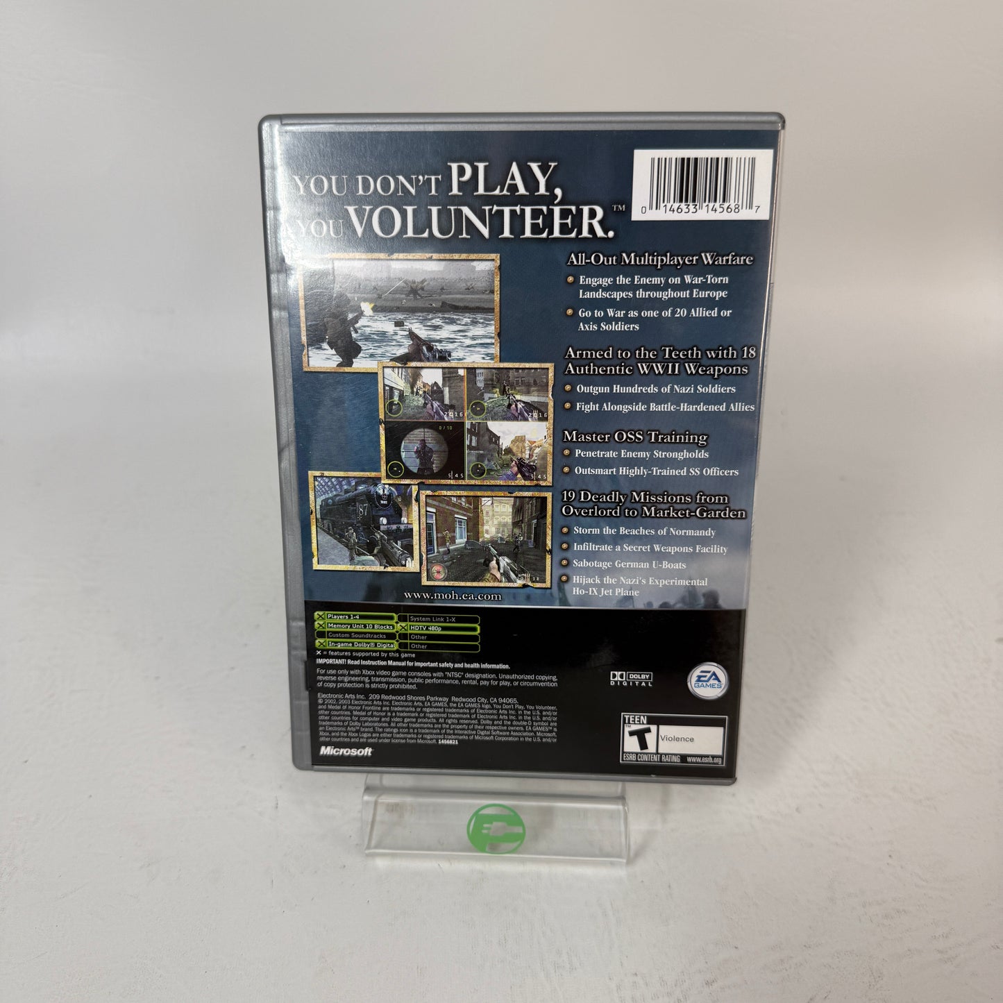 Medal of Honor Frontline (Microsoft Xbox, 2002)