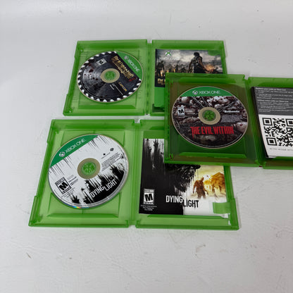 Lot of 3 Xbox One Games Dead Rising 3 The Evil Within Dying Light