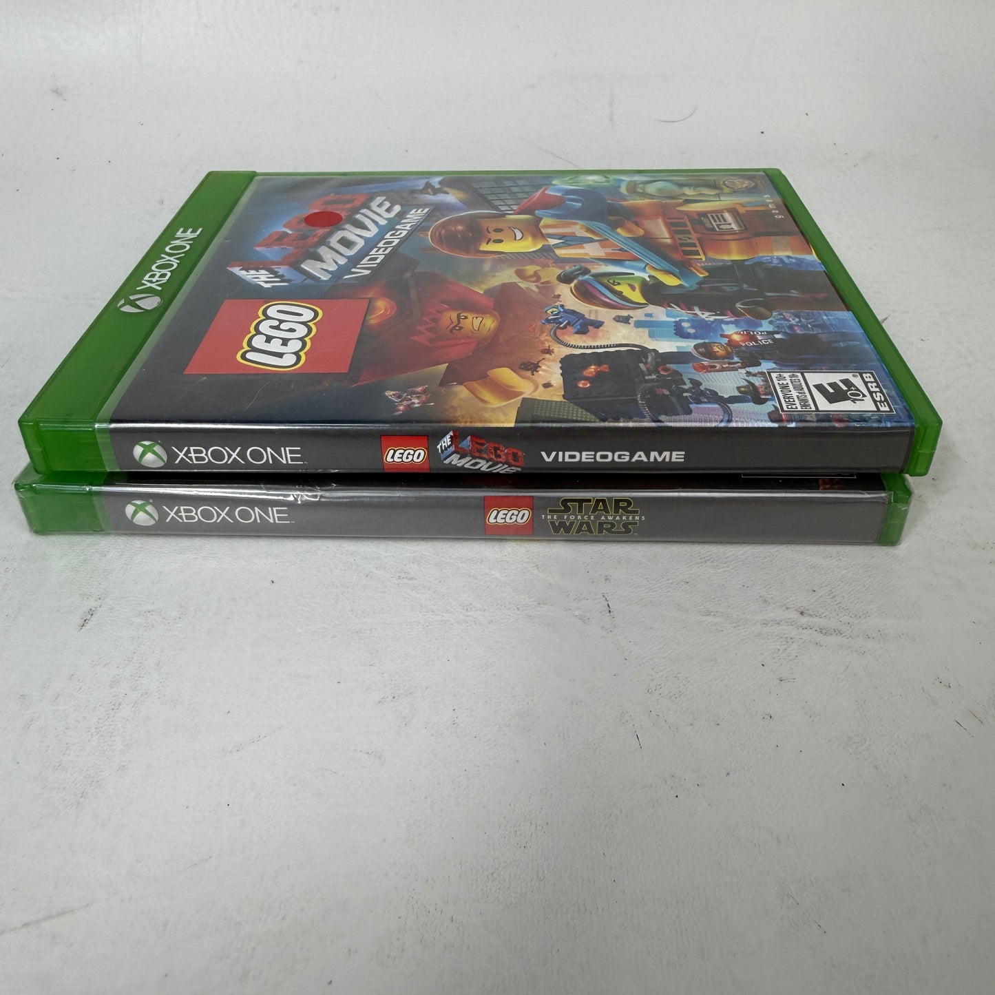 Lot of 2 New Xbox One LEGO Games Star Wars Force Awakens LEGO Movie