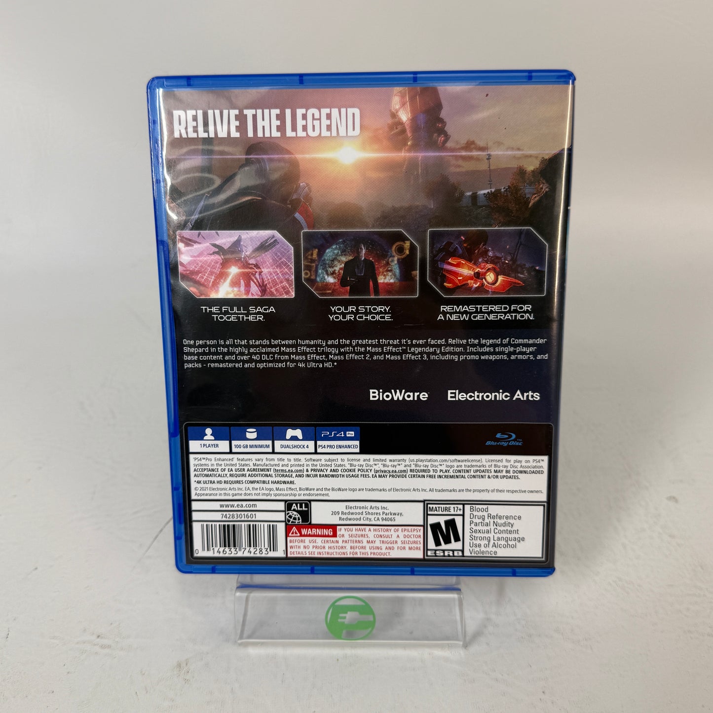 Mass Effect [Legendary Edition] (Sony PlayStation 4 PS4, 2021)