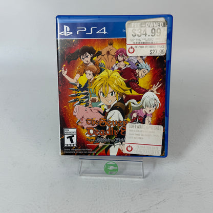Seven Deadly Sins: Knights of Britannia (Sony PlayStation 4 PS4, 2018)