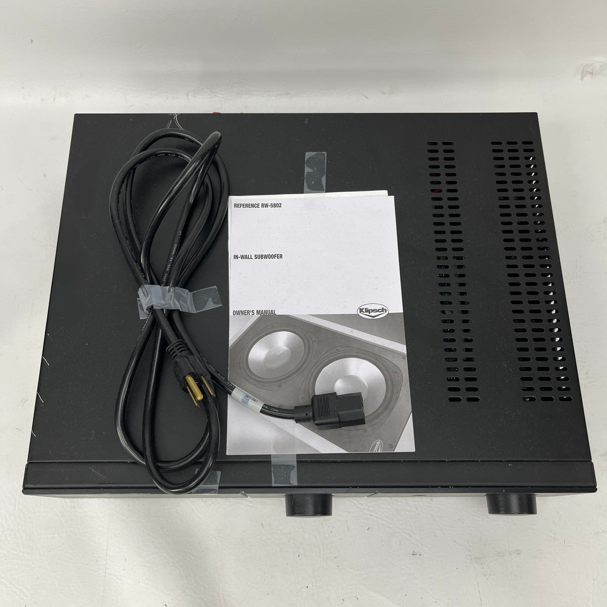 Klipsch RSA-500 500W 8 Ohm 1.0 Channel Subwoofer Amplifier