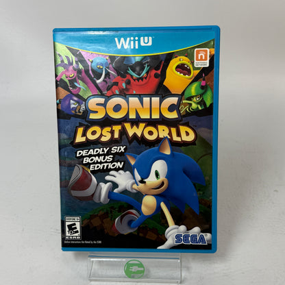 Sonic Lost World (Nintendo Wii U, 2013)