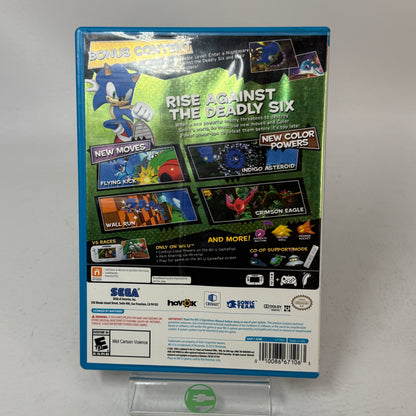 Sonic Lost World (Nintendo Wii U, 2013)