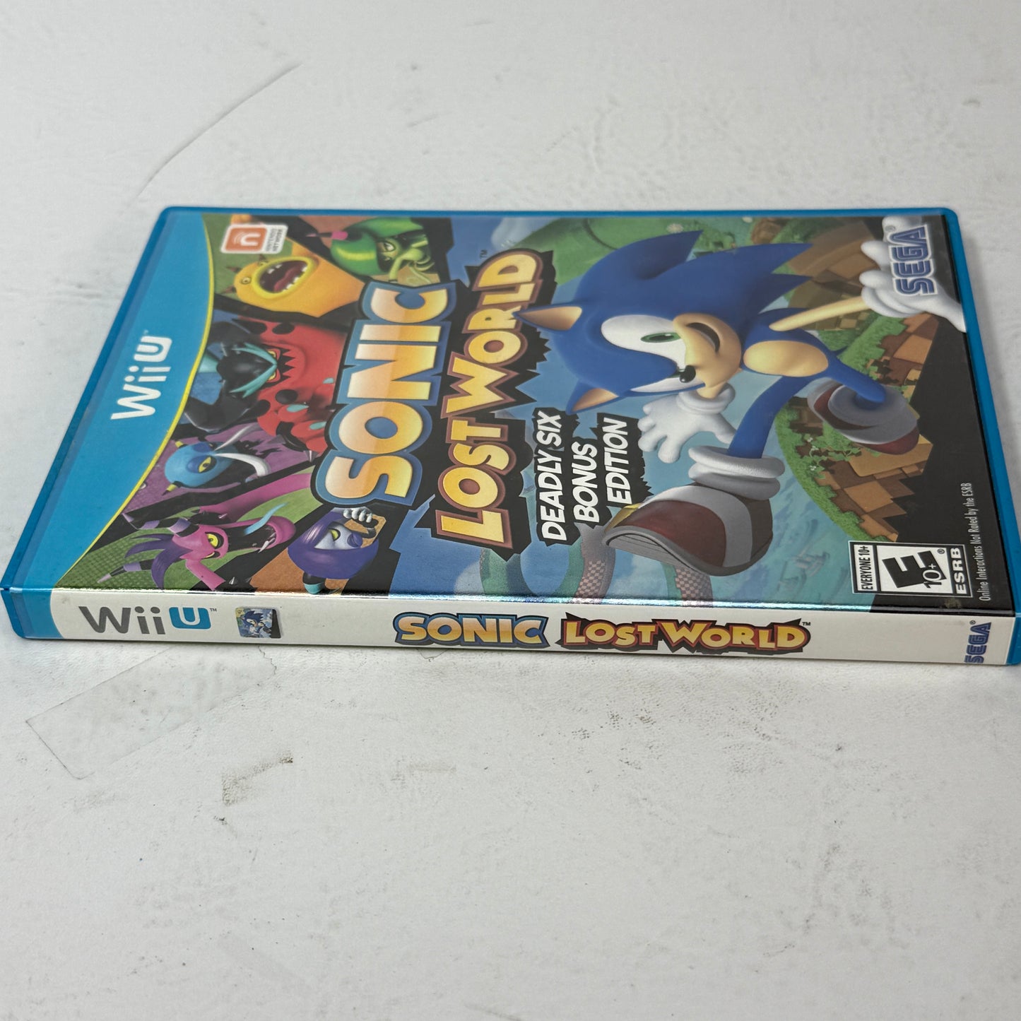 Sonic Lost World (Nintendo Wii U, 2013)