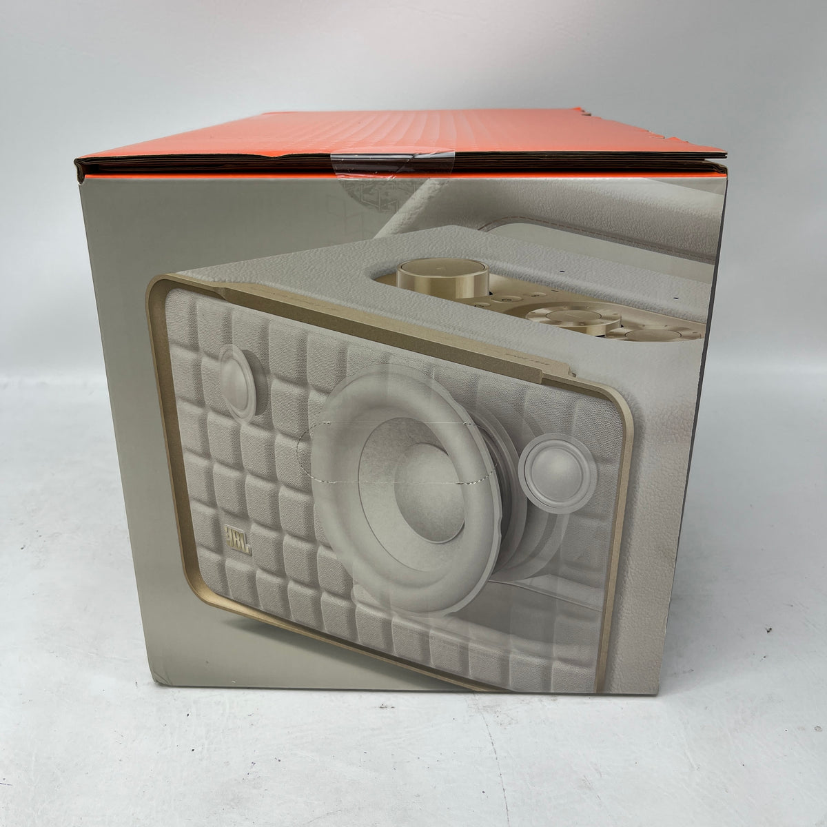 New JBL Authentics 300 Portable Home Speaker White w/ WiFi &Bluetooth White/Gold