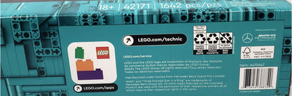 New Lego 6470647 Mercedes-AMG F1 W14 E Performance Petronas Formula One 