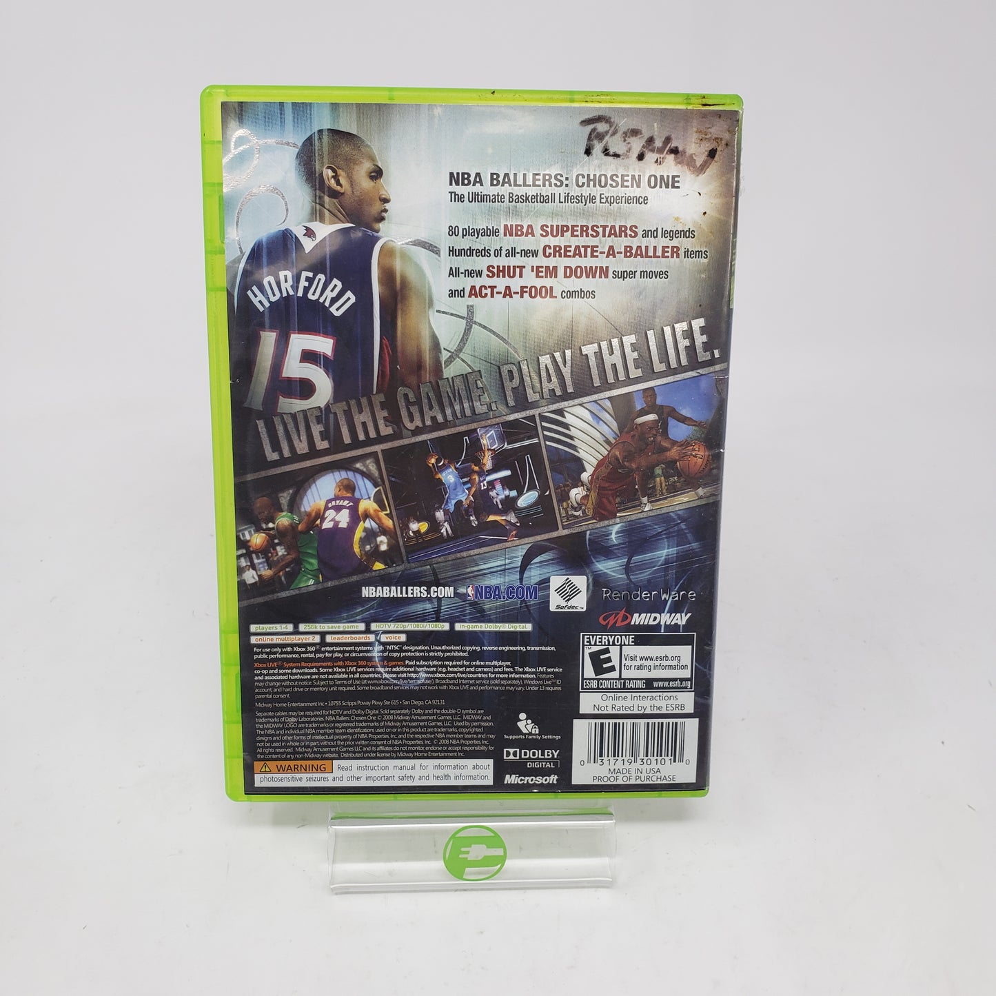 NBA Ballers Chosen One (Microsoft Xbox 360, 2008)