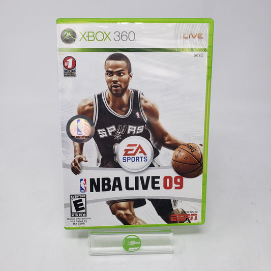 NBA Live 09 (Microsoft Xbox 360, 2008)