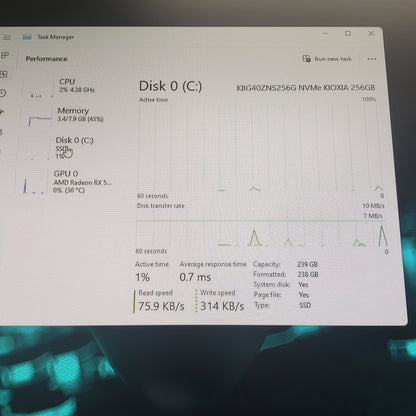 AlienWare Aurora R14 Ryzen 5 5600X 3.70GHz 8GB RAM 256GB SSD AMD Radeon RX 5300