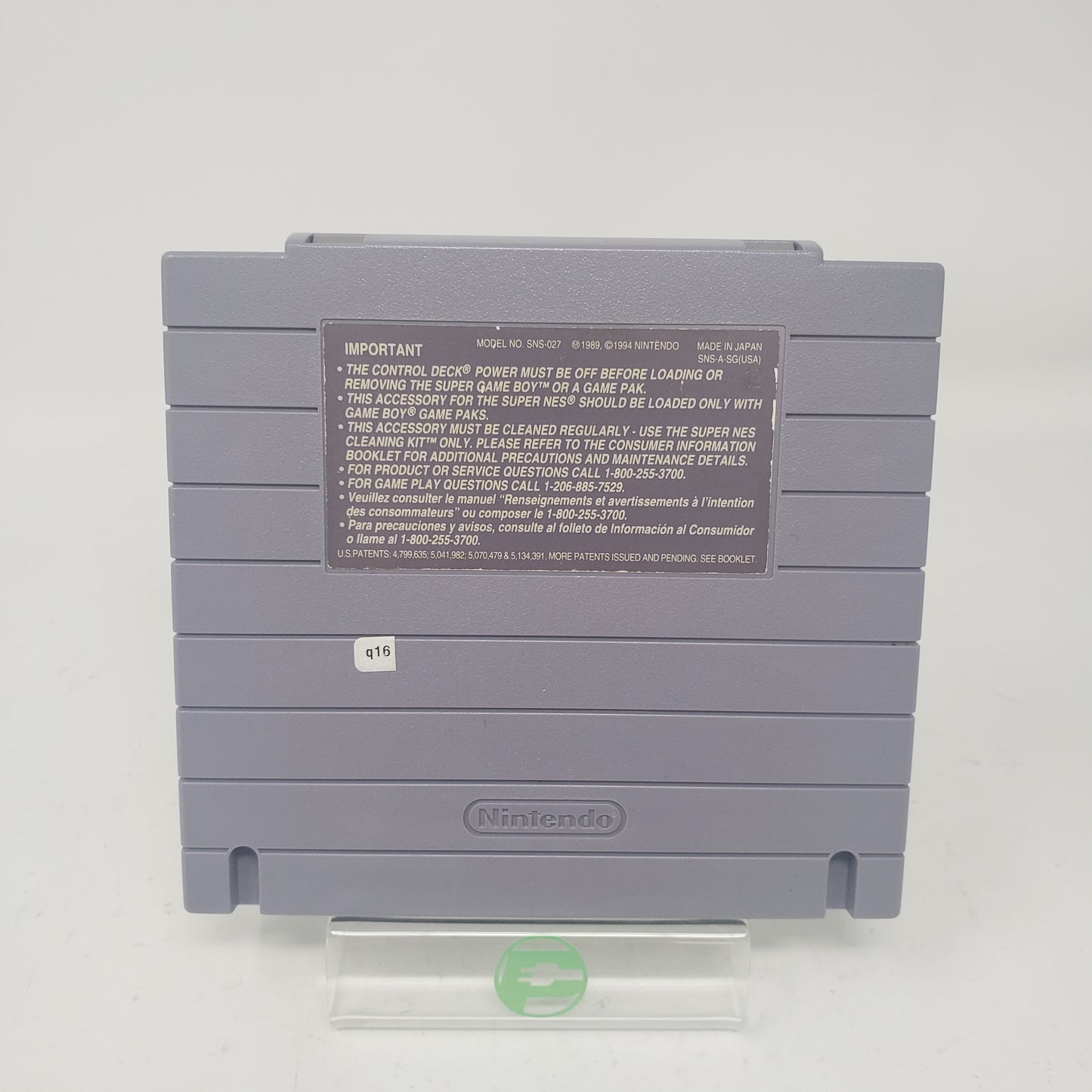 Super Gameboy (Super Nintendo SNES, 1994)