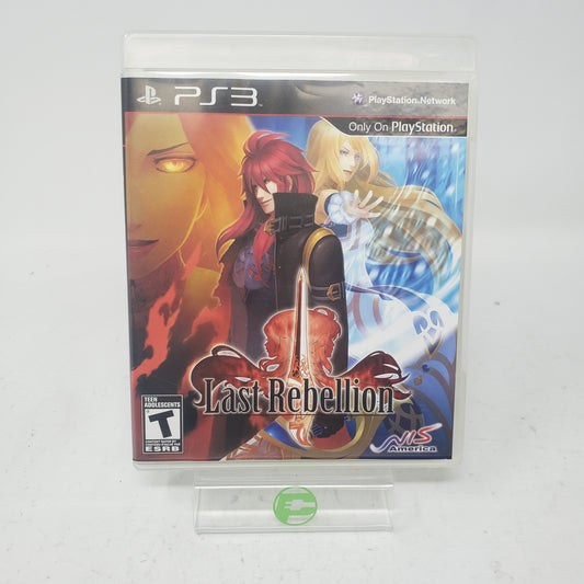 Last Rebellion (Sony PlayStation 3 PS3, 2010)