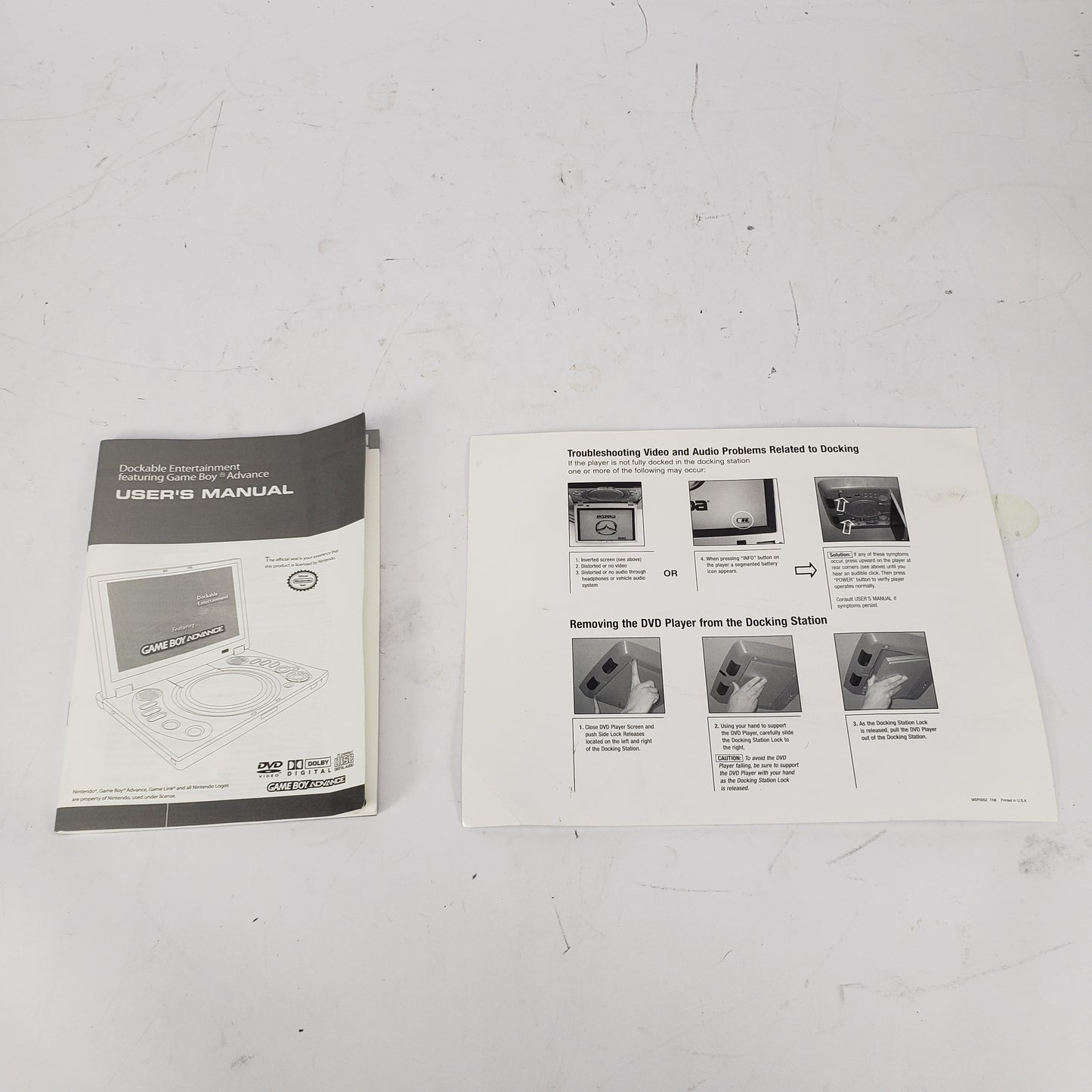 Visteon GBA & DVD Dockable Entertainment System