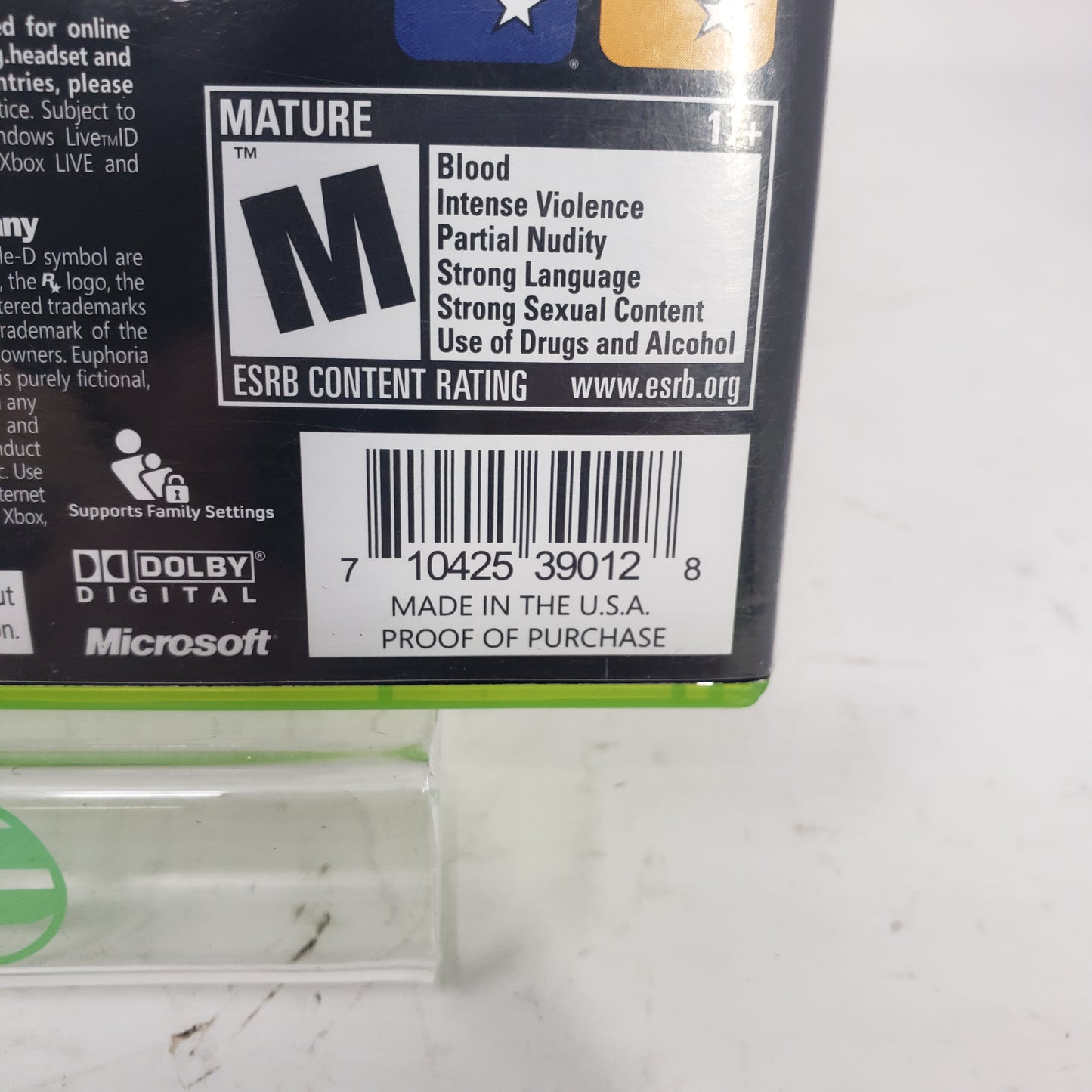 Lot of 4 Microsoft Xbox 360 Games Rockstar Games
