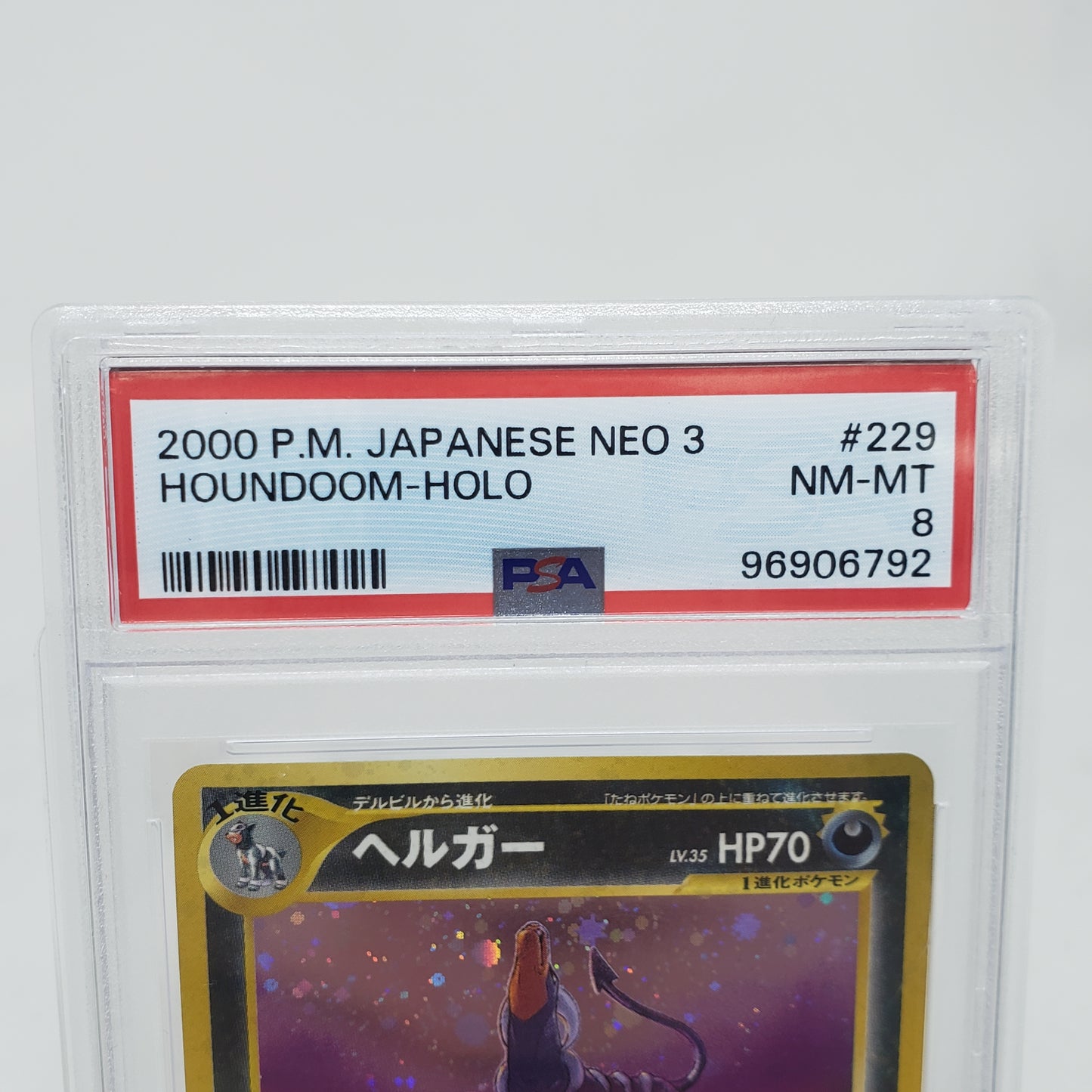 2000 Japan Houndoom #229 NM-MT plus Trainer Lot