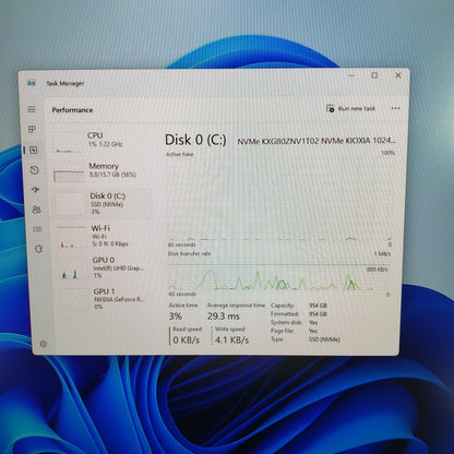 Alienware m18 R1 18" i7-13700HX 2.1GHz 16GB RAM 1TB SSD GeForce RTX 4060