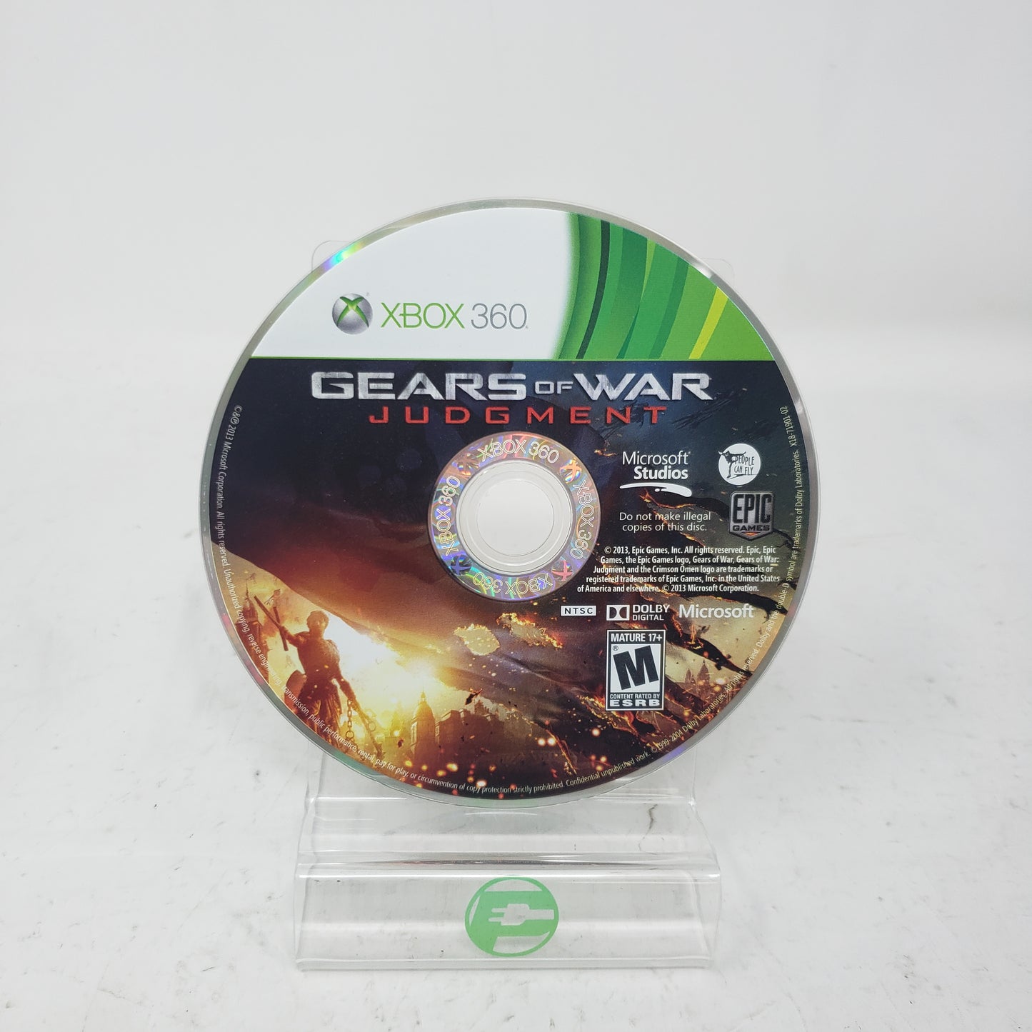 Lot of 4 Microsoft Xbox 360 Games Gears of Wars 1,2,3 And Judgement