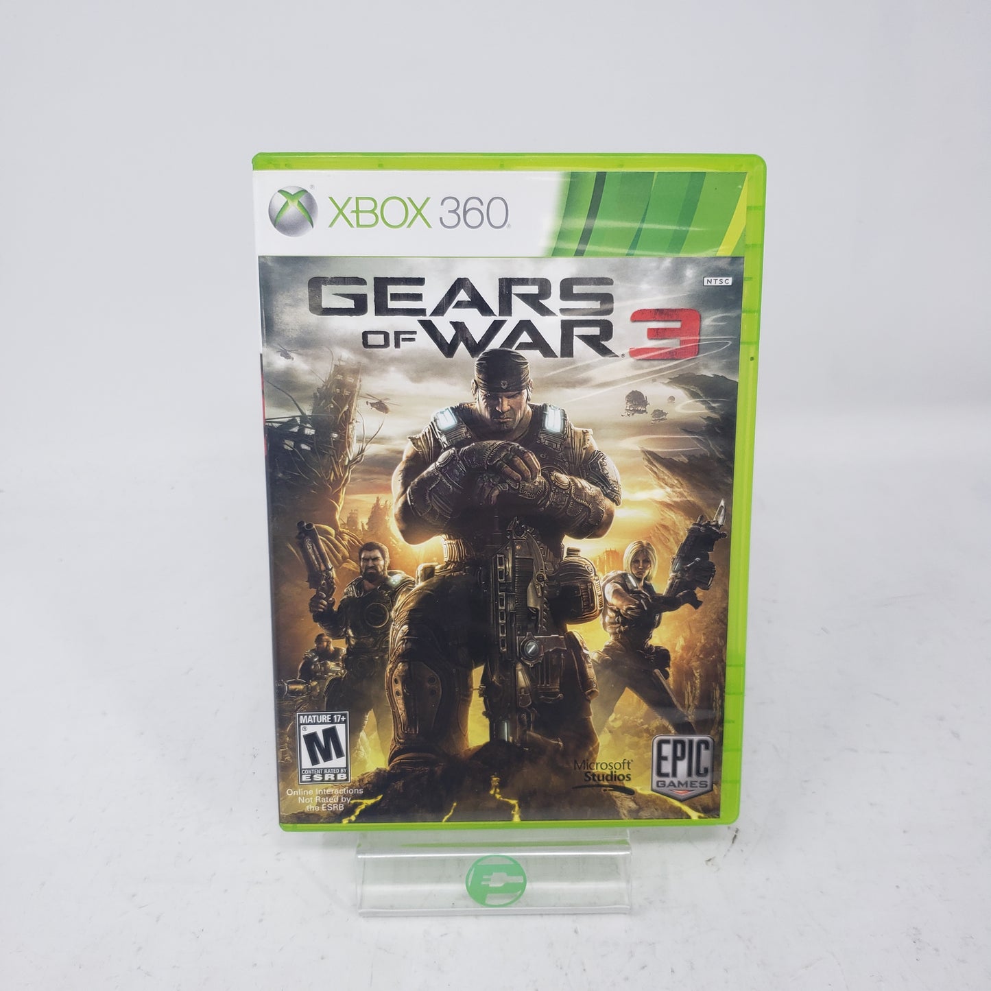 Lot of 4 Microsoft Xbox 360 Games Gears of Wars 1,2,3 And Judgement