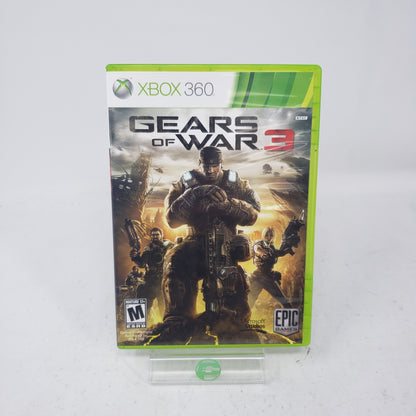 Lot of 4 Microsoft Xbox 360 Games Gears of Wars 1,2,3 And Judgement