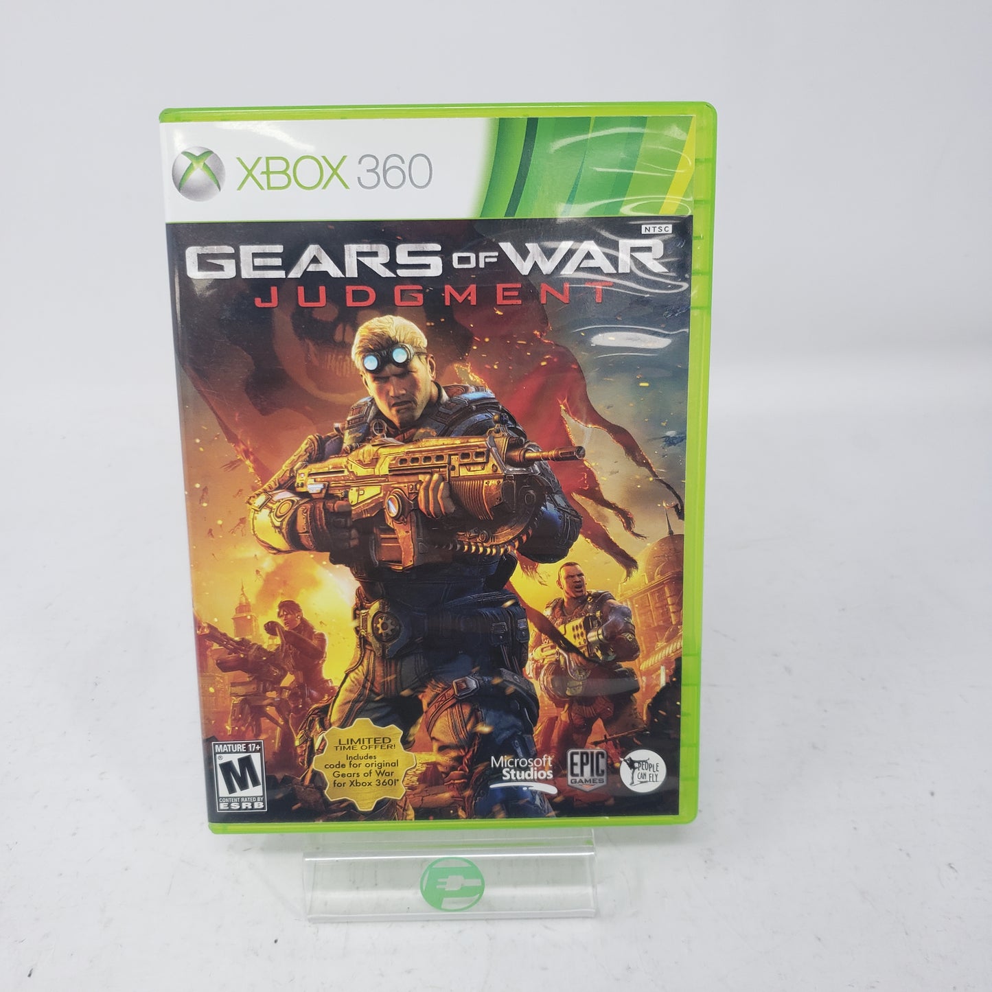 Lot of 4 Microsoft Xbox 360 Games Gears of Wars 1,2,3 And Judgement