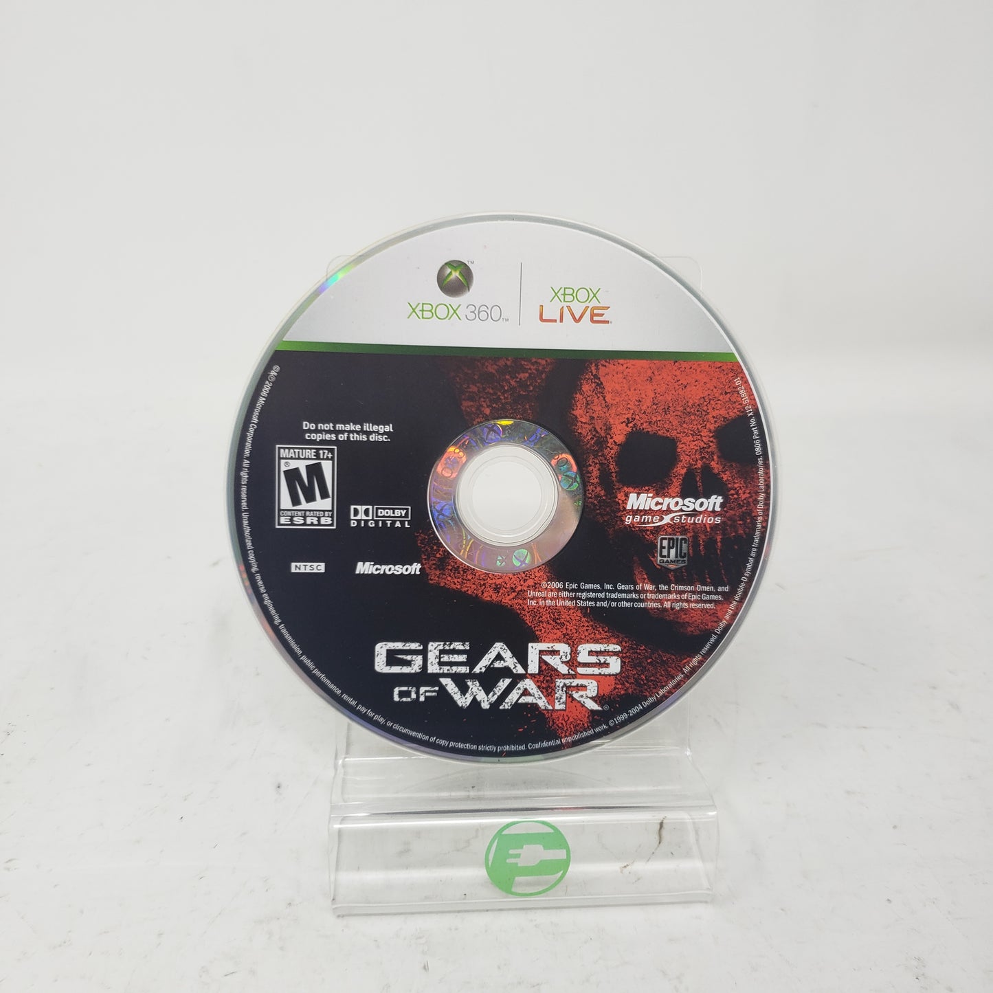 Lot of 4 Microsoft Xbox 360 Games Gears of Wars 1,2,3 And Judgement