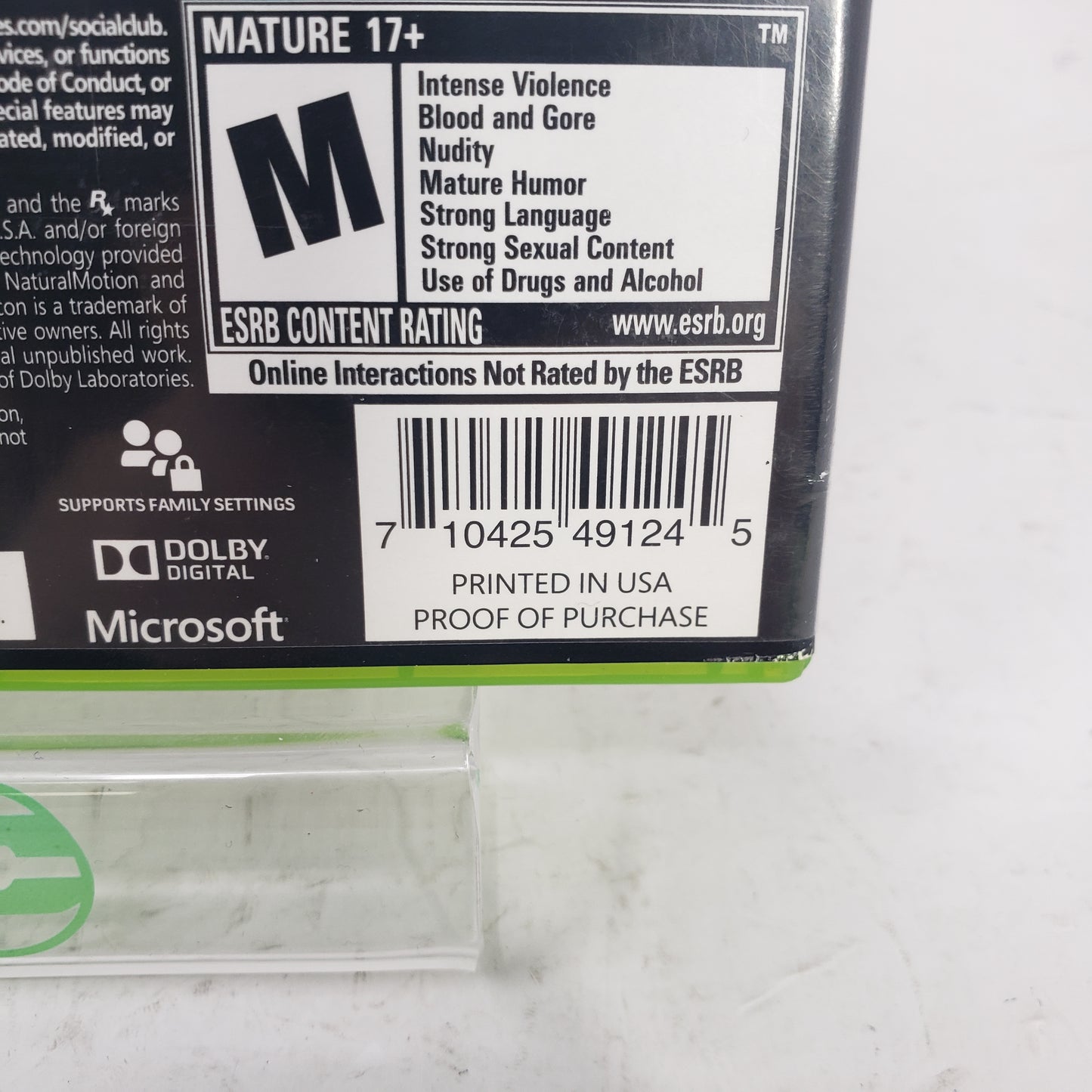 Lot of 4 Microsoft Xbox 360 Games Rockstar Games