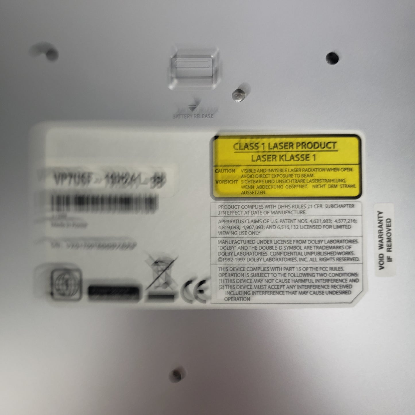 Visteon Dockable Entertainment System Game Boy Advance